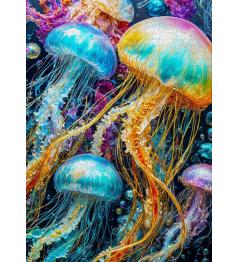 Puzzle Enjoy Méduse Lumineuse 1000 pièces