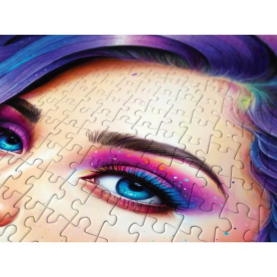 Puzzle Enjoy Portrait De Fleur Arc-En-Ciel de 1000 pièces