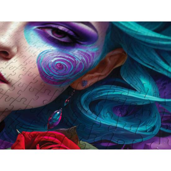 Puzzle Enjoy Portrait De Fleurs Gothiques de 1000 pièces