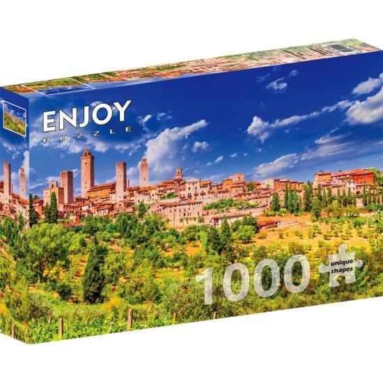 Puzzle Enjoy San Gimignano, Italie 1000 pièces