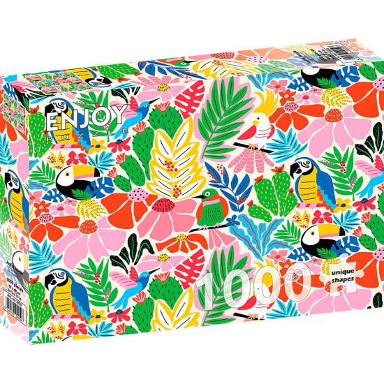 Puzzle Enjoy Jungle Joyeuse de 1000 pièces Puzzle Enjoy Jungle Joyeuse de 1000 pièces