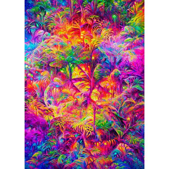 Puzzle Enjoy Tapisserie De La Jungle de 1000 pièces
