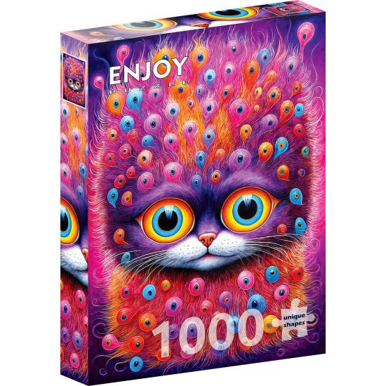 Puzzle Enjoy Je Vous Observe de 1000 pièces