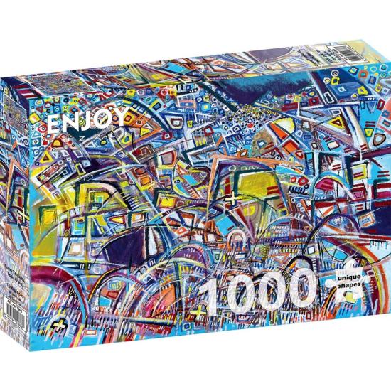 Puzzle Enjoy Curve Stresses 1000 pièces Puzzle Enjoy Curve Stresses 1000 pièces