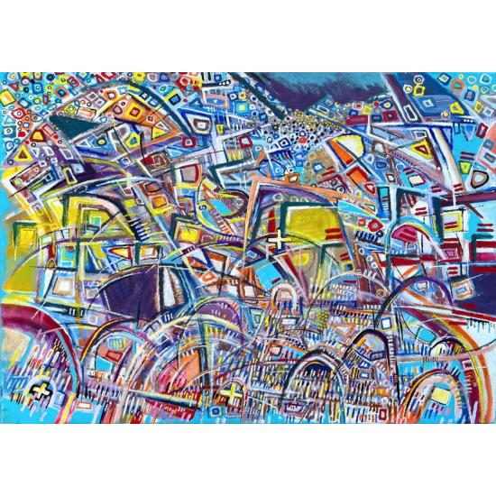 Puzzle Enjoy Curve Stresses 1000 pièces Puzzle Enjoy Curve Stresses 1000 pièces