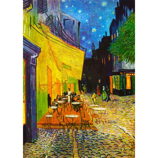 Enjoy de la terrasse du café la nuit Puzzle 1000 pièces