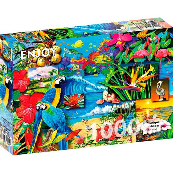 Puzzle Enjoy Trésors Tropicaux de 1000 pièces Puzzle Enjoy Trésors Tropicaux de 1000 pièces