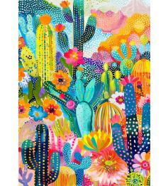 Puzzle Enjoy Terre Des Cactus 1000 pièces