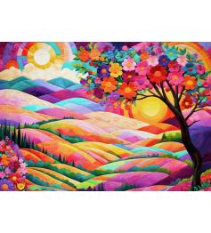 Puzzle Enjoy Pays Des Deux Soleils 1000 pièces
