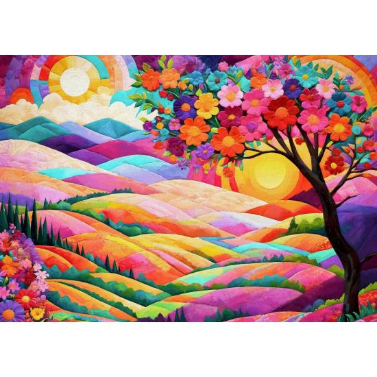 Puzzle Enjoy Pays Des Deux Soleils 1000 pièces