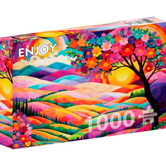 Puzzle Enjoy Pays Des Deux Soleils 1000 pièces
