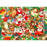 Puzzle Enjoy Un Noël Vintage de 1000 pièces
