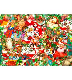 Puzzle Enjoy Un Noël Vintage de 1000 pièces