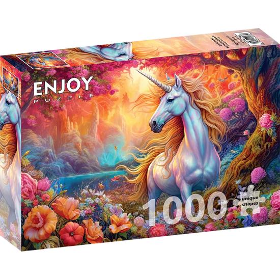 Puzzle Enjoy Harmonie Enchantée Licorne de 1000 pièces