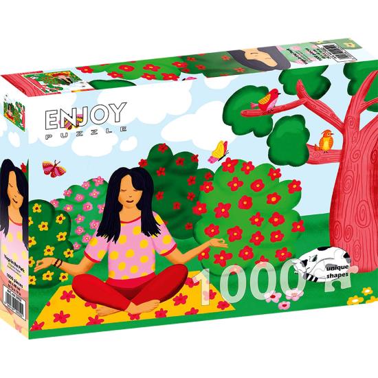 Puzzle Enjoy Yoga dans le Parc de 1000 pièces Puzzle Enjoy Yoga dans le Parc de 1000 pièces