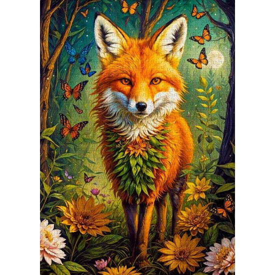 Puzzle Enjoy Renard Enchanté 1000 pièces