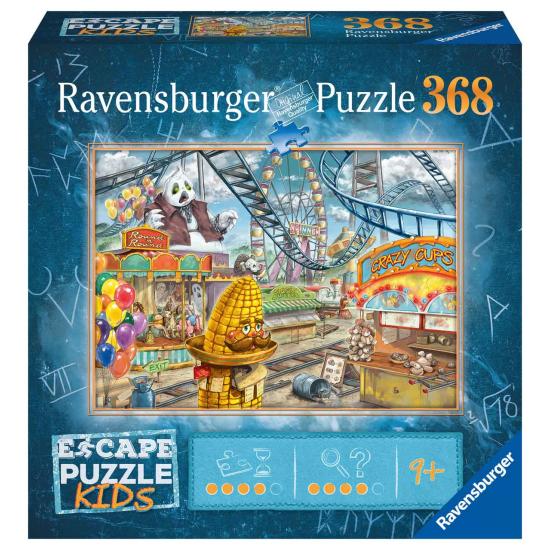 Puzzle Escape Kids Parc d'attractions Ravensburger 368 Pz