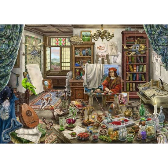 Escape Puzzle Ravensburger L'atelier de l'artiste 759 pi
