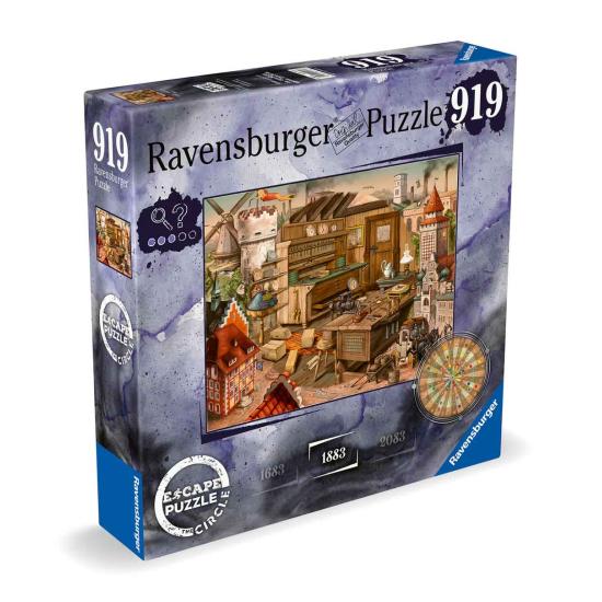 Puzzle Escape Ravensburger The Circle Année 1883 de 919 pièces