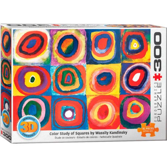 Puzzle Eurographics lenticulaire 3D Etude des Couleurs de 300 XX Puzzle Eurographics lenticulaire 3D Etude des Couleurs de 300 XX