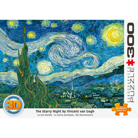 Puzzle Eurographics lenticulaire 3D La Nuit étoilée de 300 XXL P Puzzle Eurographics lenticulaire 3D La Nuit étoilée de 300 XXL P