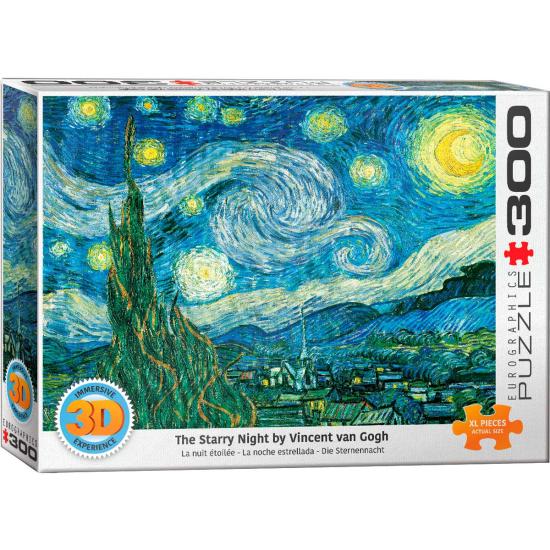 Puzzle Eurographics lenticulaire 3D La Nuit étoilée de 300 XXL P Puzzle Eurographics lenticulaire 3D La Nuit étoilée de 300 XXL P