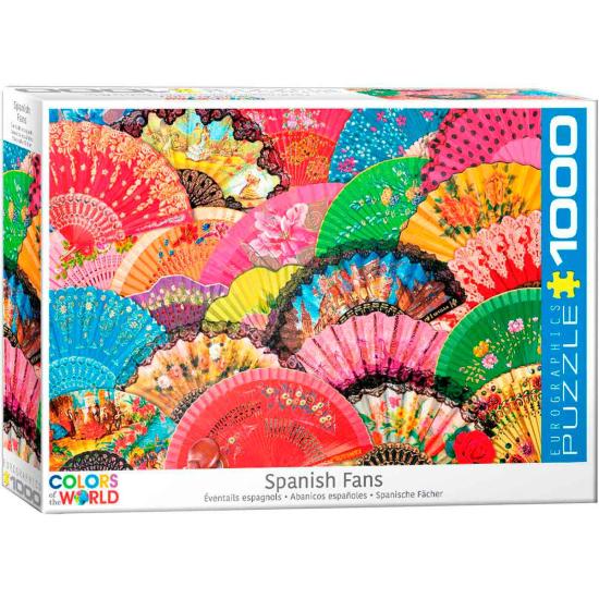 Eurographics Puzzle Éventails espagnols 1000 pièces