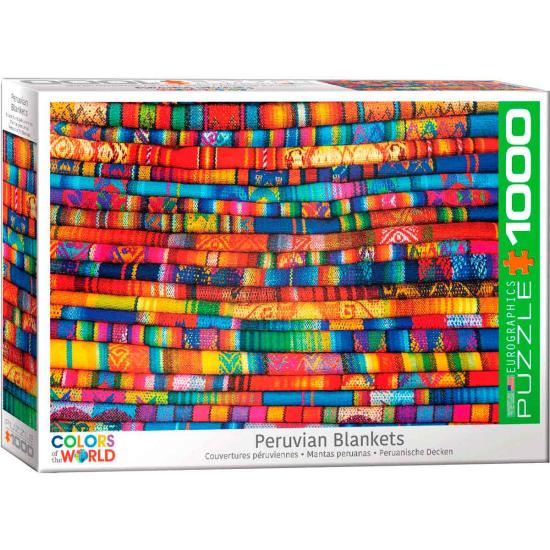 Eurographics Puzzle Tapis péruviens 1000 pièces
