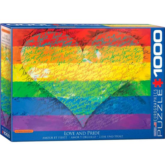 Eurographics Love and Pride Puzzle 1000 pièces