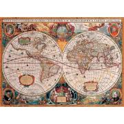Eurographics Puzzle carte du monde antique 1000 pièces