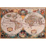 Eurographics Puzzle Carte du vieux monde 2000 pièces