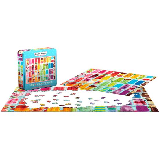Eurographics Rainbow Popsicle Puzzle, boîte de 1000 pièces