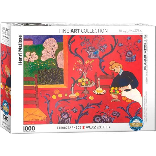 Eurographics Puzzle Harmony en rouge 1000 pièces