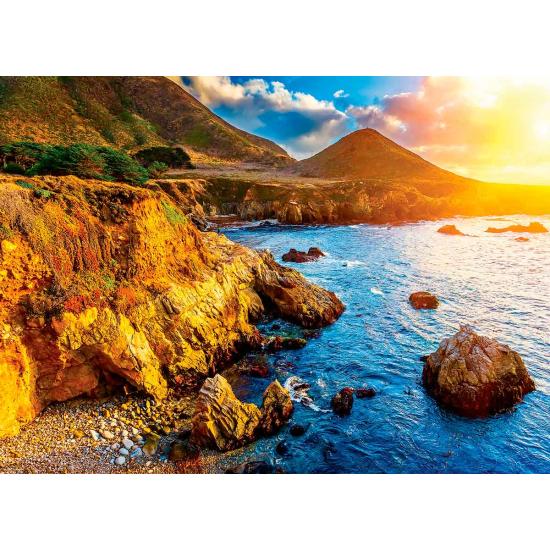 Puzzle Eurographics Coucher de soleil sur la côte pacifique de l