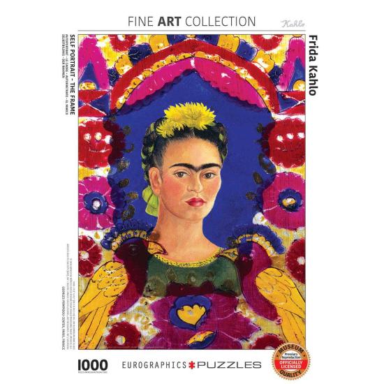 Eurographics Puzzle Autoportrait avec oiseaux 1000 pièces Eurographics Puzzle Autoportrait avec oiseaux 1000 pièces