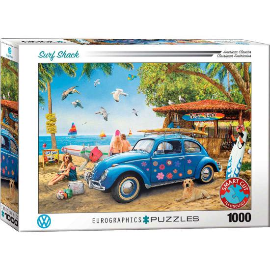 Eurographics Classic American Cars Surf Shack Puzzle de 100