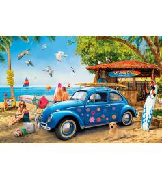 Eurographics Classic American Cars Surf Shack Puzzle de 100