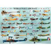 Eurographics World War 1 Avions Puzzle 1000 pièces