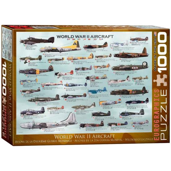 Puzzle d'avions de la Seconde Guerre mondiale Eurographics 1