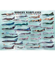 Eurographics Puzzle Avions de guerre modernes 1000 pièces