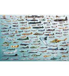 Eurographics Puzzle Avion Militaire 2000 Pièces