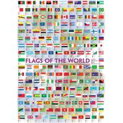 Eurographics Puzzle Drapeaux du Monde 1000 pièces Eurographics Puzzle Drapeaux du Monde 1000 pièces