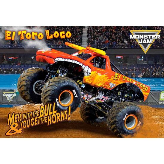 Puzzle Eurographics Sac À Lunch El Toro Loco Monster Jam 100 piè