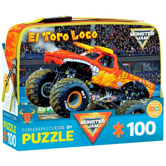 Puzzle Eurographics Sac À Lunch El Toro Loco Monster Jam 100 piè