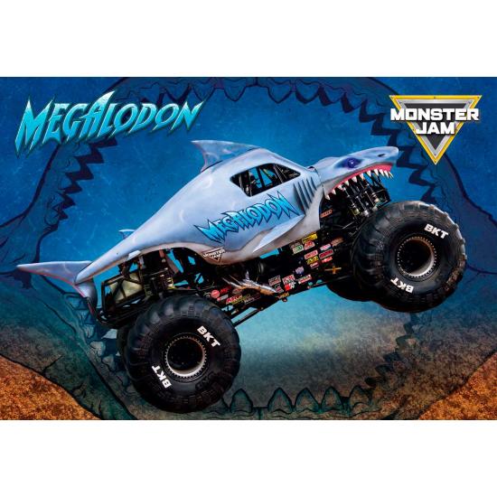 Puzzle Eurographics Sac À Lunch Megalodon Monster Jam 100 piè