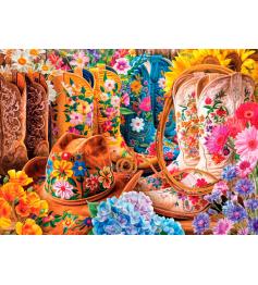 Puzzle Eurographics Bottes de Cow-Girl 1000 pièces