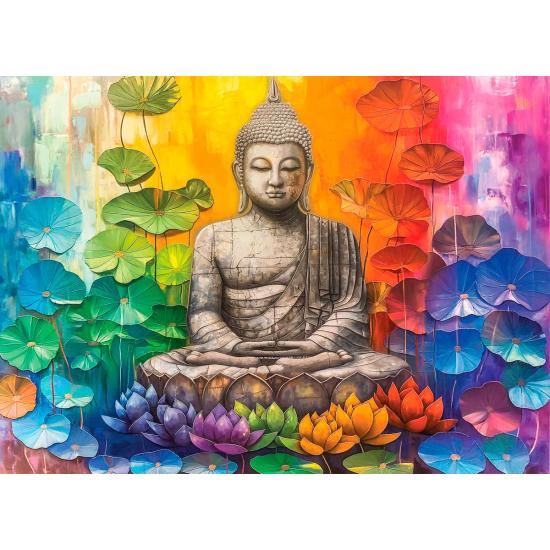 Puzzle Eurographics Bouddha Coloré 1000 pièces