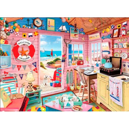 Puzzle Eurographics Cabane à la Mer de 1000 Pièces Puzzle Eurographics Cabane à la Mer de 1000 Pièces