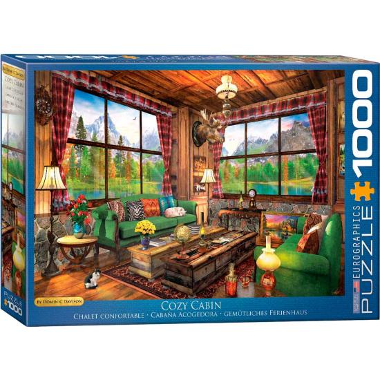 Eurographics Puzzle Cosy Cabin 1000 pièces
