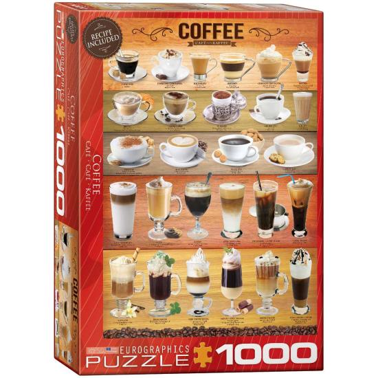 Eurographics World Cafés Puzzle 1000 pièces